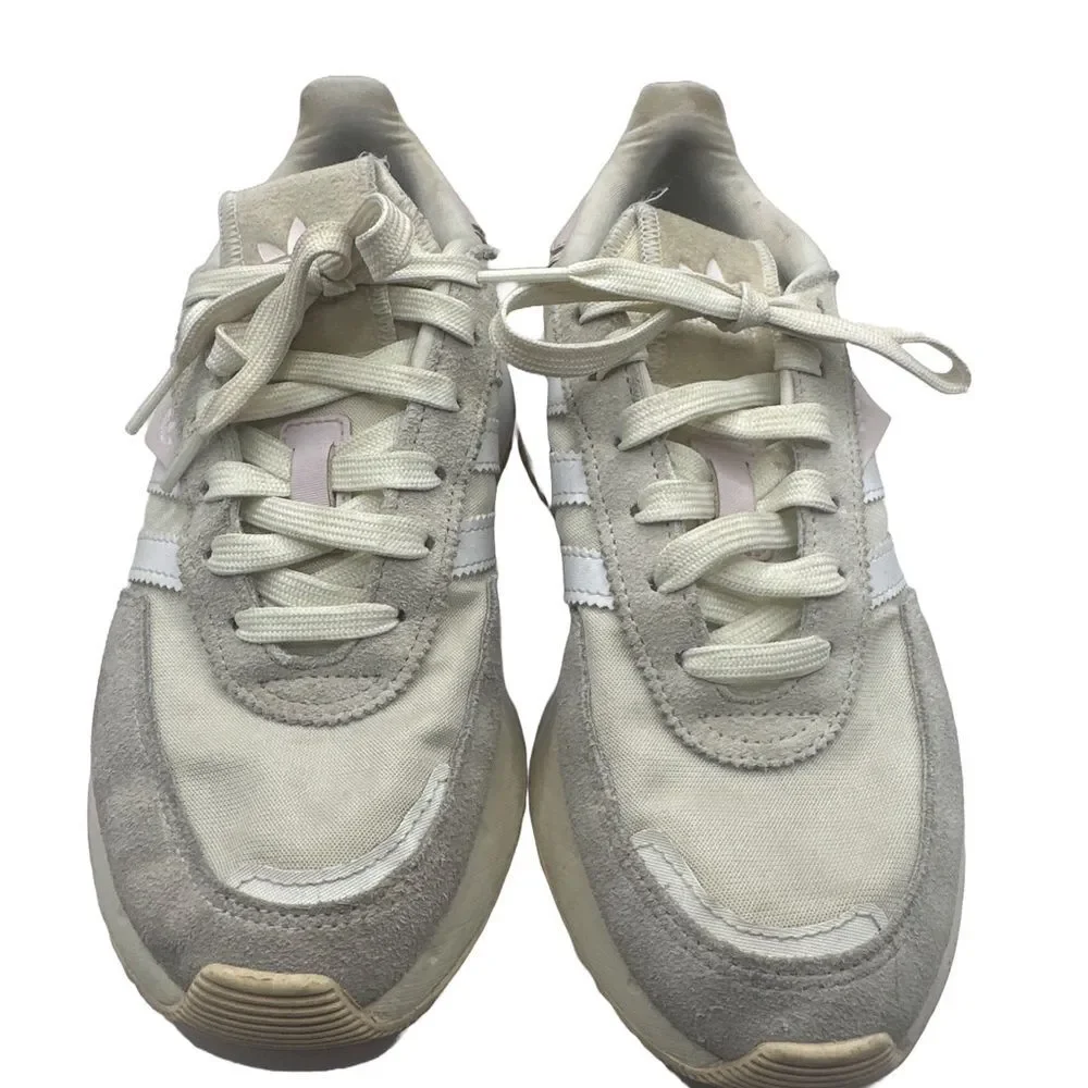 Adidas Retropy F2 Women's Shoes SIZE 6.5 6 1/2 OFFWHITE / ALMOST PINK GW9408